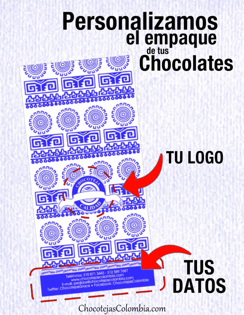 chocolates personalizados con tu logo